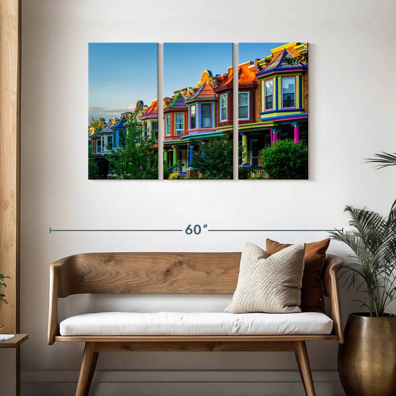 Lilie Guilford Avenue Rowhouse, H 28 po x l 45 po