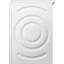 Bosch 300 Series Compact Condensation (Ventless) Electric Dryer 24-Inch in White