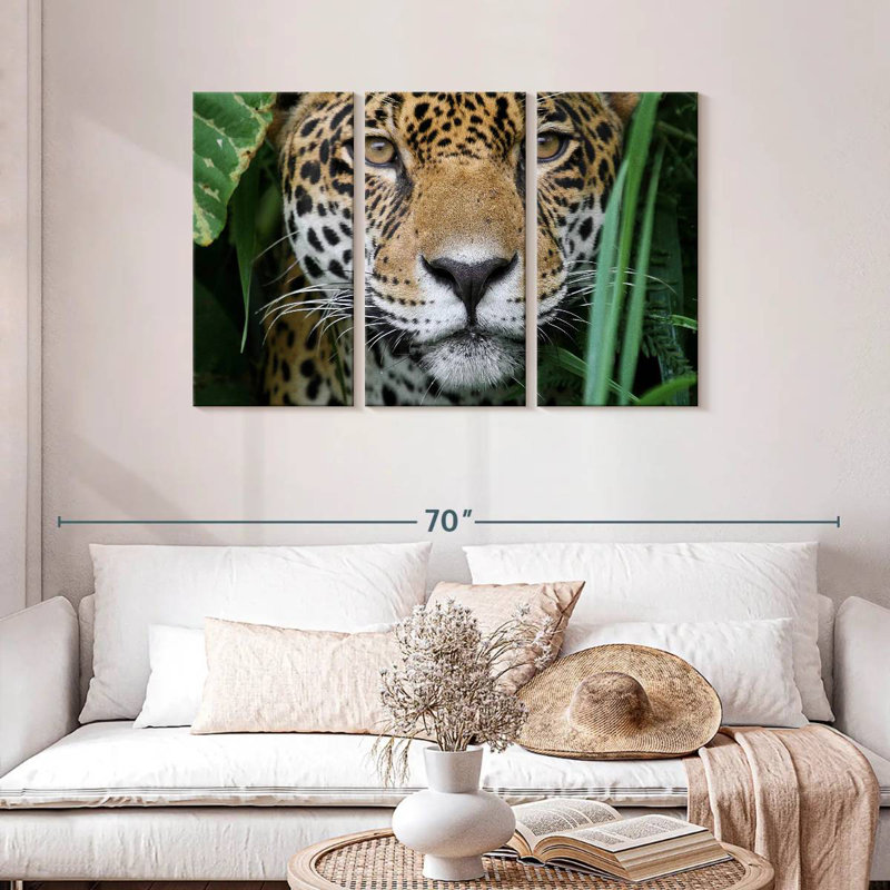 Jaguar de la Amazonie, H 28 po x l 45 po