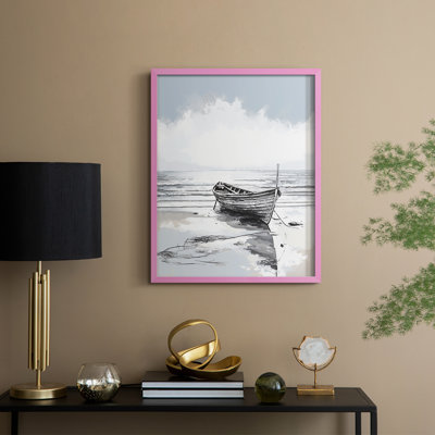 NAUTICAL Series CDLxxxviii, reproduction encadrée - bois massif