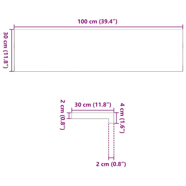 Dimensions du produit