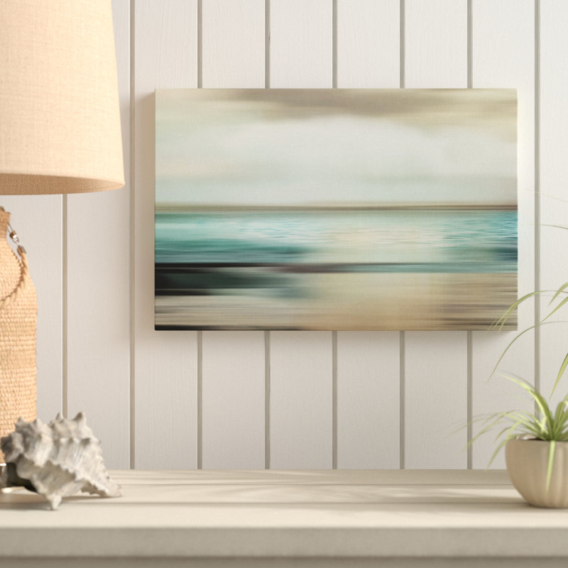 «Shimmering Sea», impression sur toile tendue, H 12 po x l 18 po x P 1,5 po