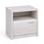 47cm W Manufactured Wood Bedside Table