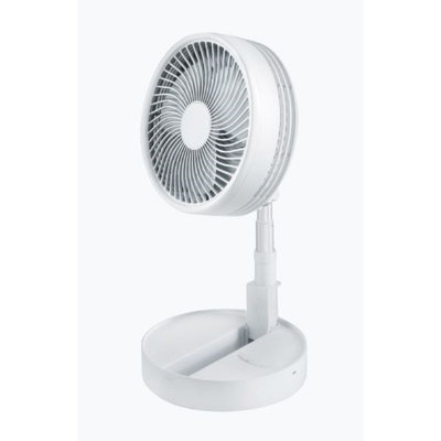 Foldaway Fan Rechargeable Fan, Ultra-Portable Lightweight Compact Fan, Extends from 4”- 40”