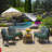 ARDEN Outdoor Chaise Lounge 3.5" Cushion-254088707