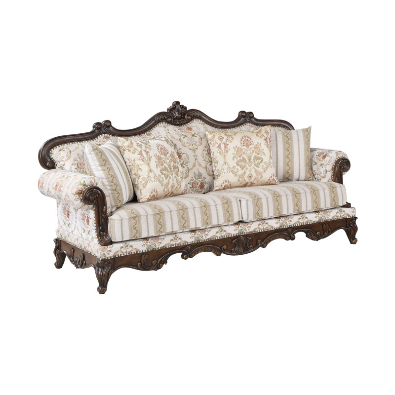 Canapé Nayla, Tissu beige