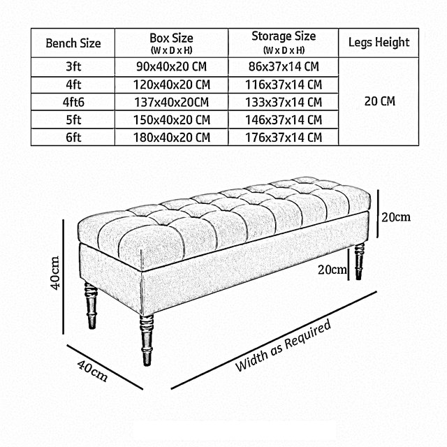 Cubed Tufted Rectangle Ottoman Storage Bench, Upholstered Plush Velvet Shoe Bench with Black Turned Wooden Legs, Red Plush 