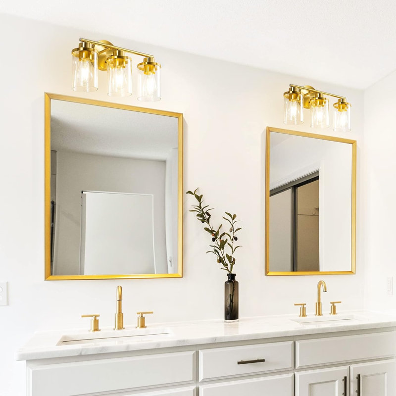 Lucciana 3 - Light LED Vanity Light, Gold