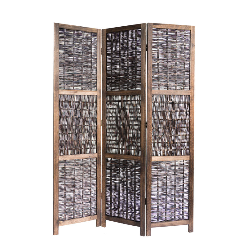 Amargeti 120cm W x 170cm H 3 - Panel Folding Room Divider