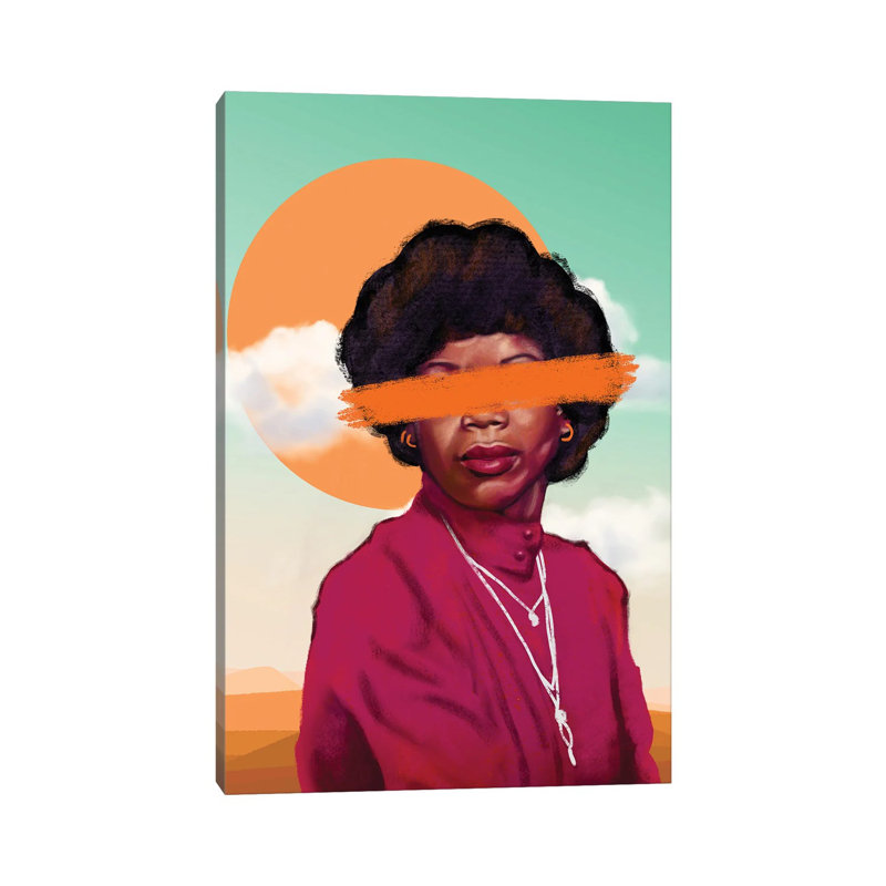 Brenda - Print on Canvas, Wrapped Canvas, 20.32 cm H x 30.48 cm W