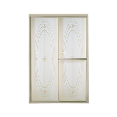 Deluxe 48.875" x 70" Bypass Shower Door