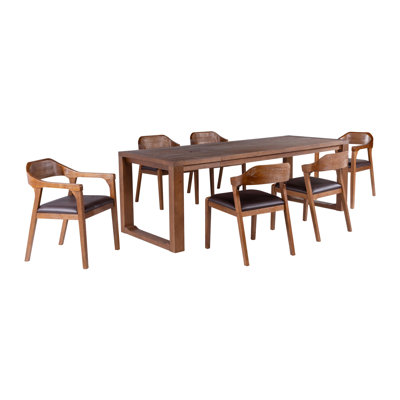 Aybri 7 - Piece Extendable Dining Set