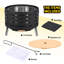 30 Inch Smokeless Fire Pit Outdoor Wood Burning Firepit with Removable Ash Pan