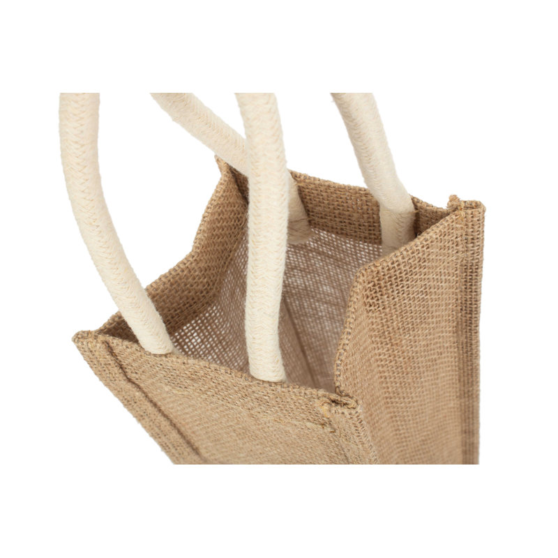 Jute Single Bottle Carrier Bag