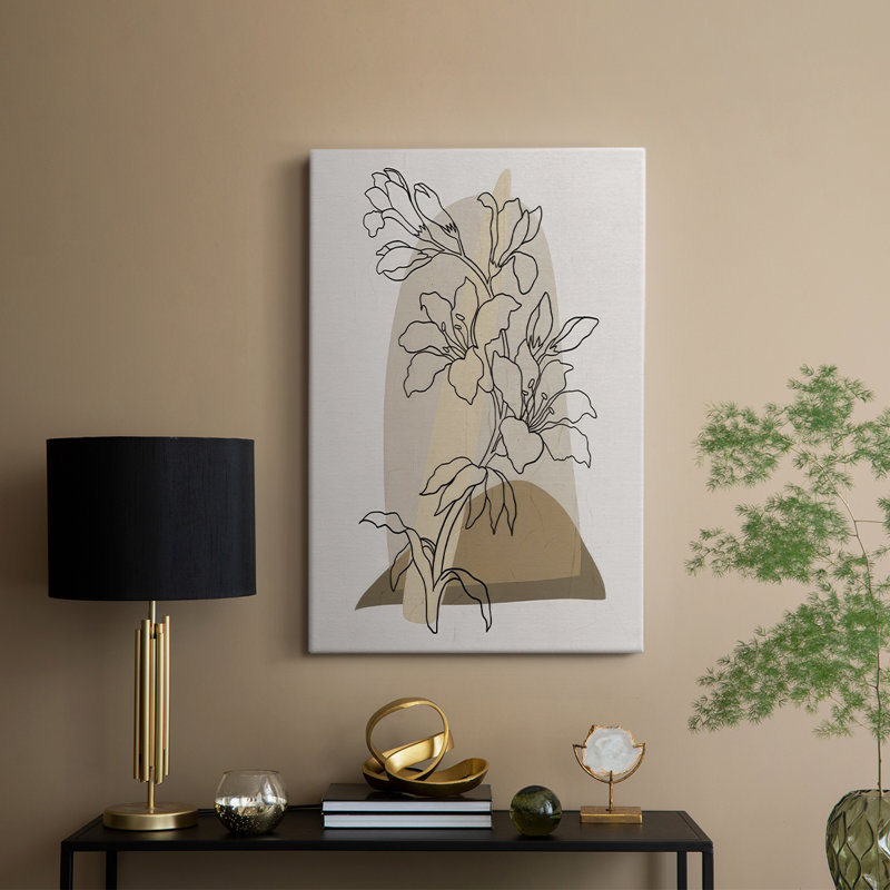 Modern Botanical I - Gallery Cavas, H 18 po x l 12 po