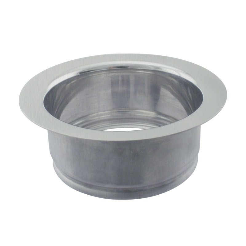 4-1/4" Standard Kitchen Sink Waste Disposal Flange, Acier inoxydable