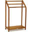 Spa Teak Floor Mounted Towel Stand