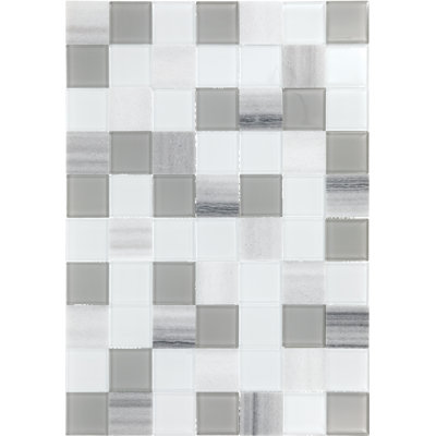 Daltile Perfit Mosaix 2" x 2" Natural Stone Straight Stack Mosaic (7 PC per Carton) (10.99 SQFT per Carton)