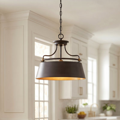 Natoli 3 - Light Dimmable Drum Chandelier