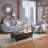 Sofa Set Linen Upholstered Couch
