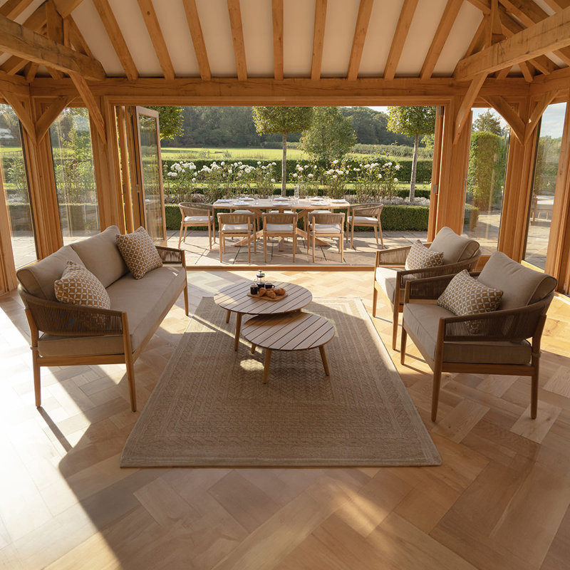 4 - Person Garden Lounge Set with Cushions