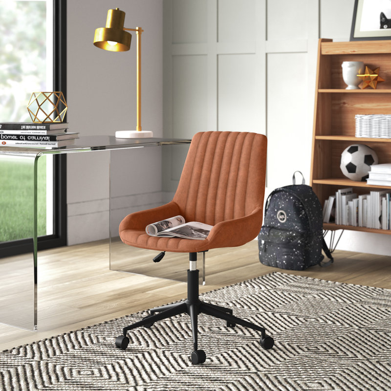 Chaise de travail Keiva, Marron
