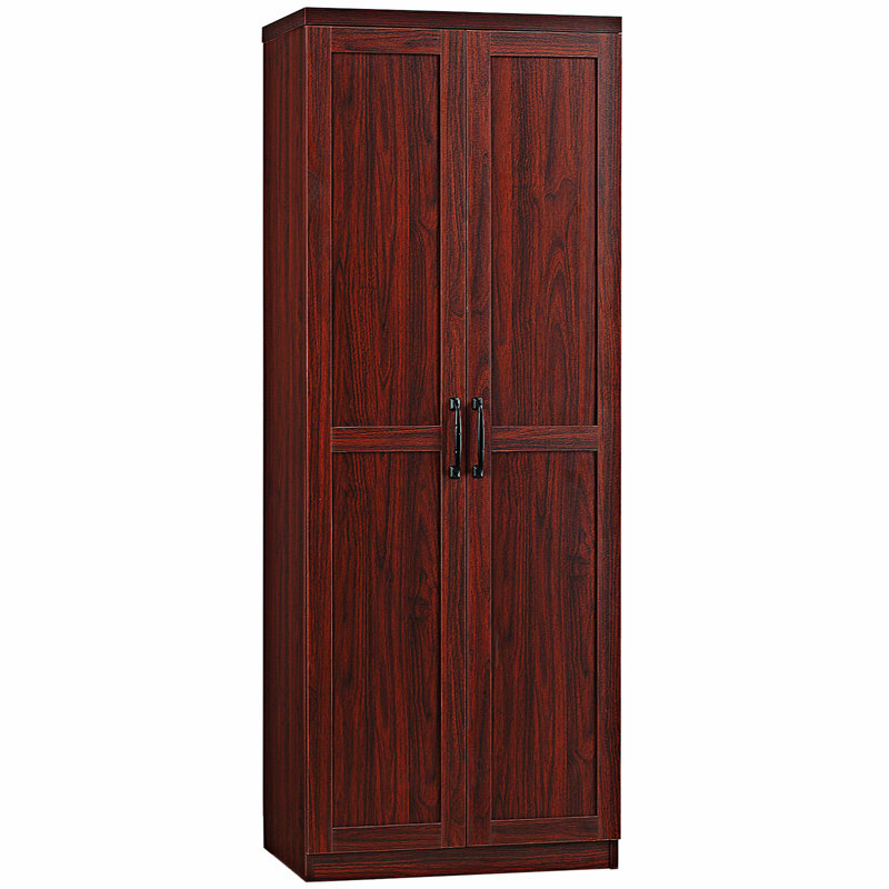 Buzia 63" 2-Door Kitchen Pantry, Freestanding Storage Cabinet with 5-tier Shelving and 2 Adjustable Shelves, Espresso
