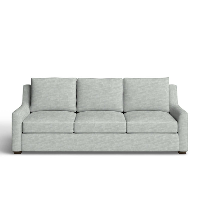 Gemi Upholstered 80'' Sofa, Conversation Capri Basketweave