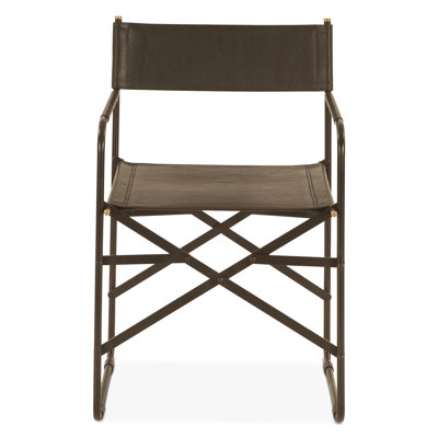 Medeiros 19" Director's Chair In Leather