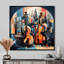 All That Jazz Cubist Double Bass - Musician Wall Art Decor-1038266675-1038266672