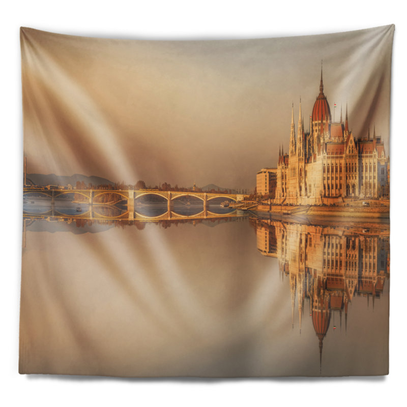 Polyester Tapestry, 50" H x 60" W