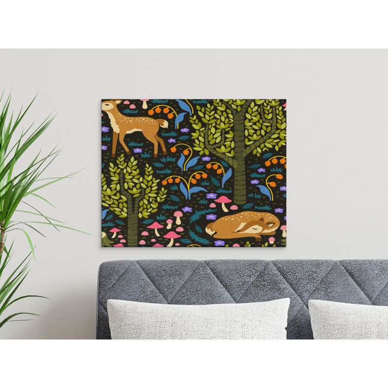 Osteen Wrapped Canvas Print Set, 12x9