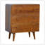 Commode courbée courbée