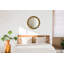 Huldar Glass Flat Wall Mirror