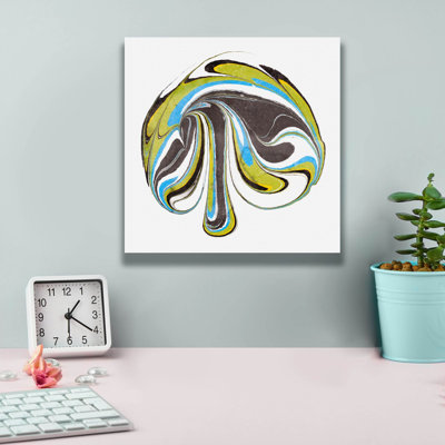 «Citrine Momentum 3» par Alicia Ludwig, art mural sur toile