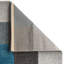 Bahnu area rug Machine Woven Runner Blue/Grey
