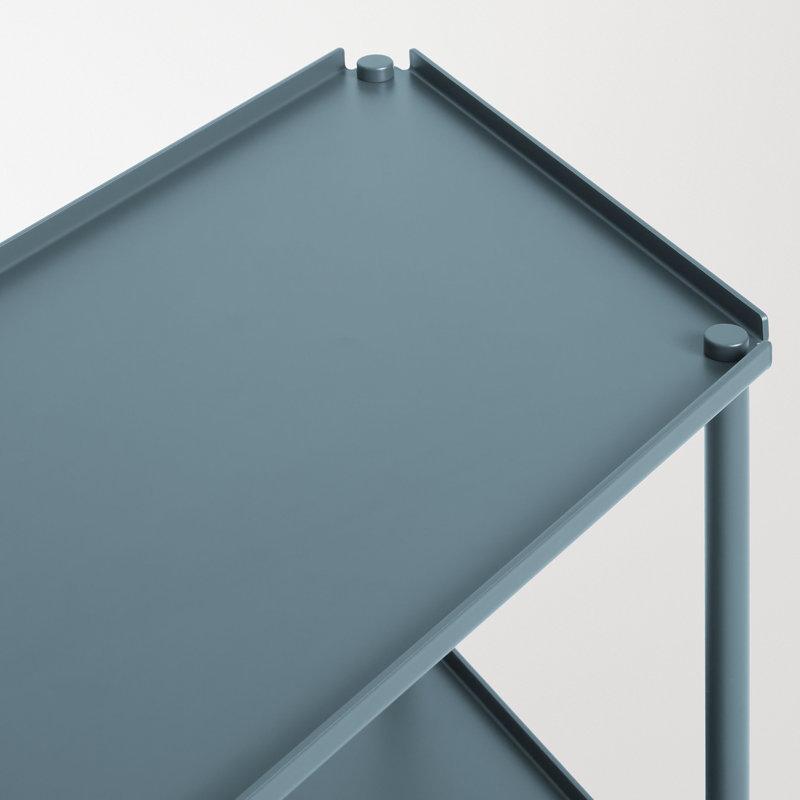 Not for Nothing 34" H x 38" W x 13 D" Shelving Unit, Marine Blue