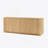 Sideboard Storage Cabinet TV Stand With Wave Pattern Buffet Cabinet Wooden Vertical Striped Cabinet For Kitchen/Bedroom/Entryway.