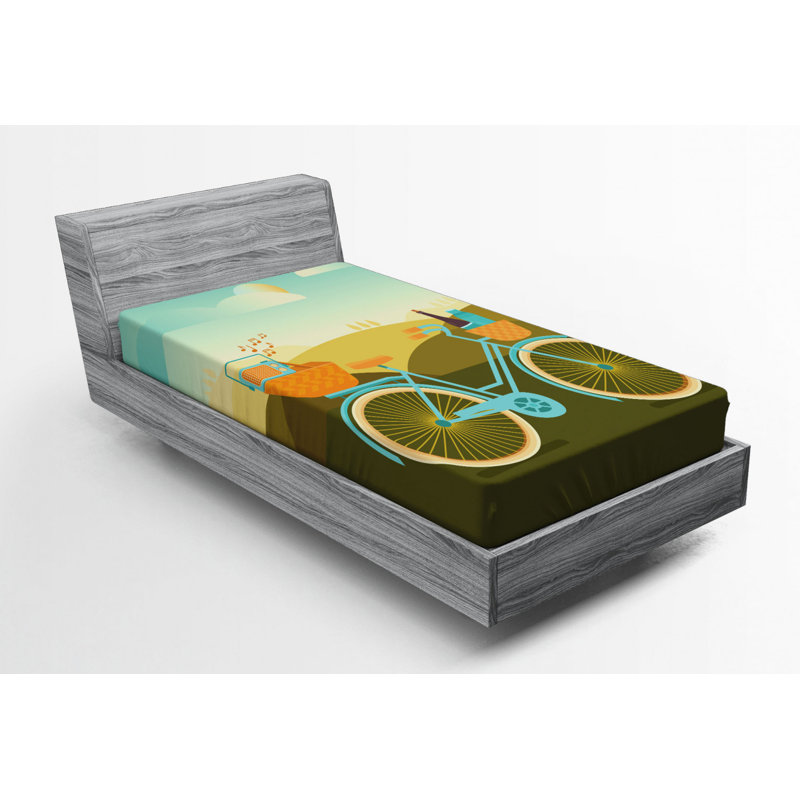 Microfiber Fitted Sheet, Twin XL Fitted Sheet