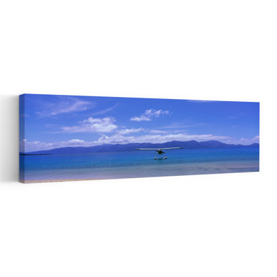 Float Plane Hope Island Great Barrier Reef Australia Abstract Contemporary Landscape Ocean Wall Art