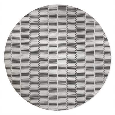 Block Maze Non-Slip Outdoor Rug