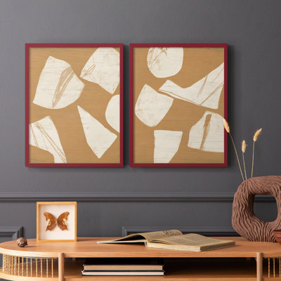 Piecemeal I-Premium Framed Print -Ready to Hang - No Nails Required - No Nails Required