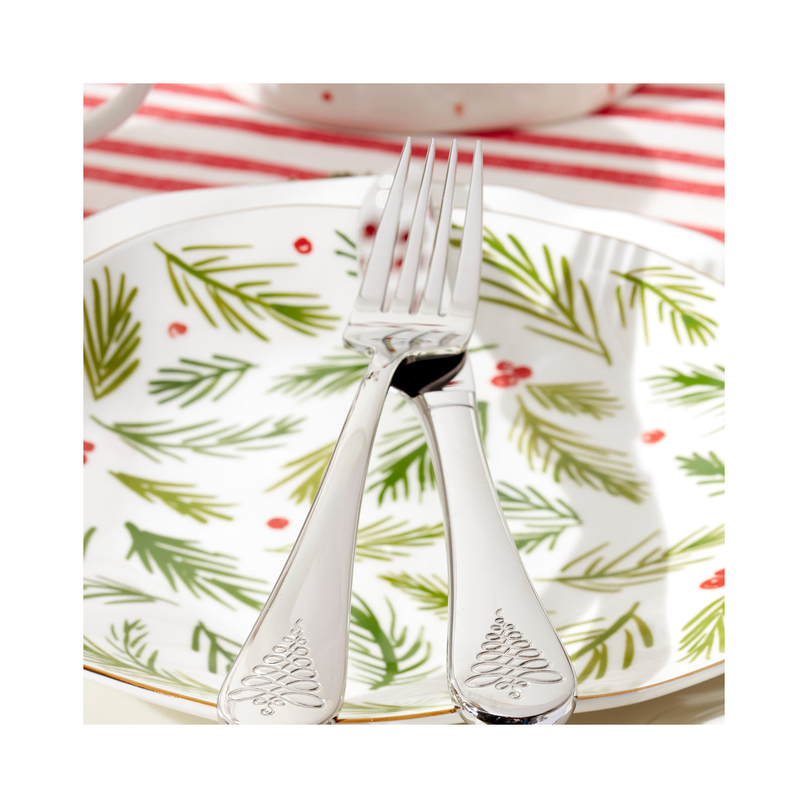 Bayberry Dessert Plates, Set of 4