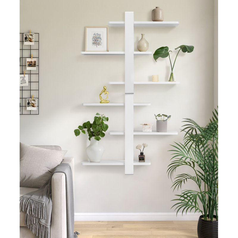 Floating Shelf, White