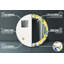 Huldar Glass Flat Wall Mirror