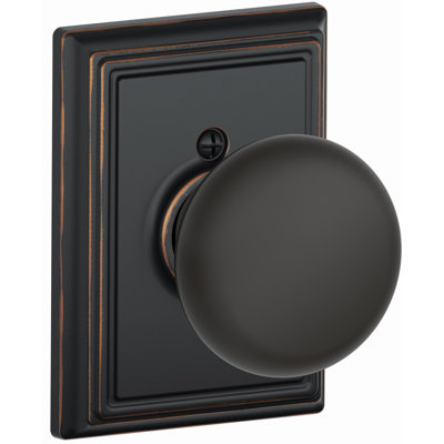 Faux bouton de porte simple Plymouth