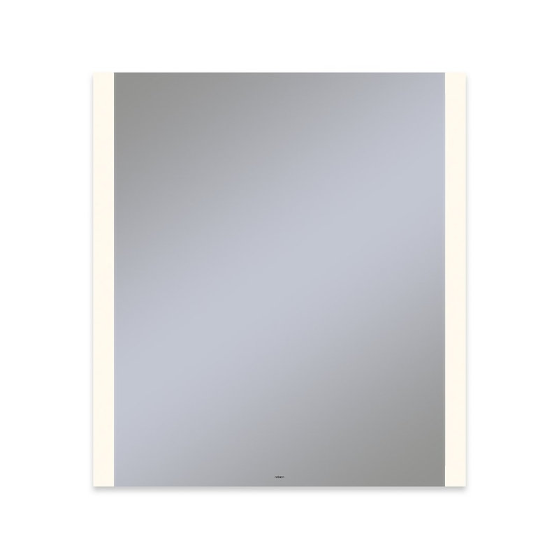 Miroir de salle de bain sans cadre, 40 po x 36 po