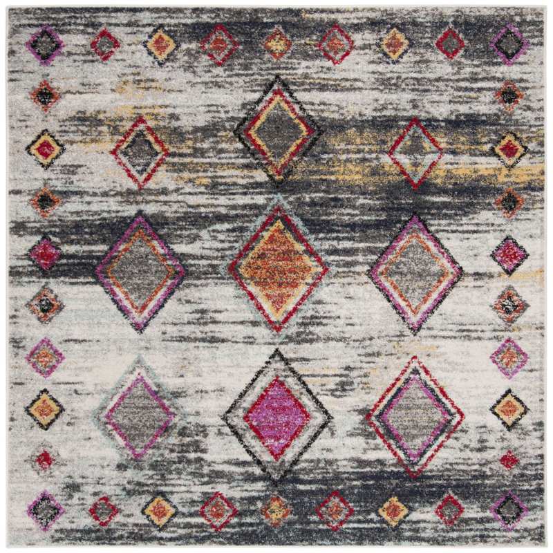 Muniz Performance Southwestern Rug, Square 6'