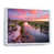 White Floater Framed