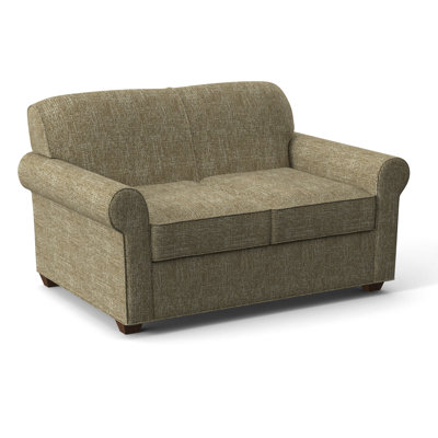 Finn 59" Rolled Arm Sofa Bed Loveseat with Reversible Cushions